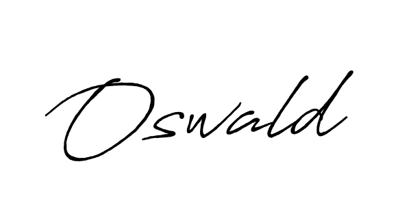 Create a beautiful signature design for name Oswald. With this signature (Antro_Vectra_Bolder) fonts, you can make a handwritten signature for free. Oswald signature style 7 images and pictures png