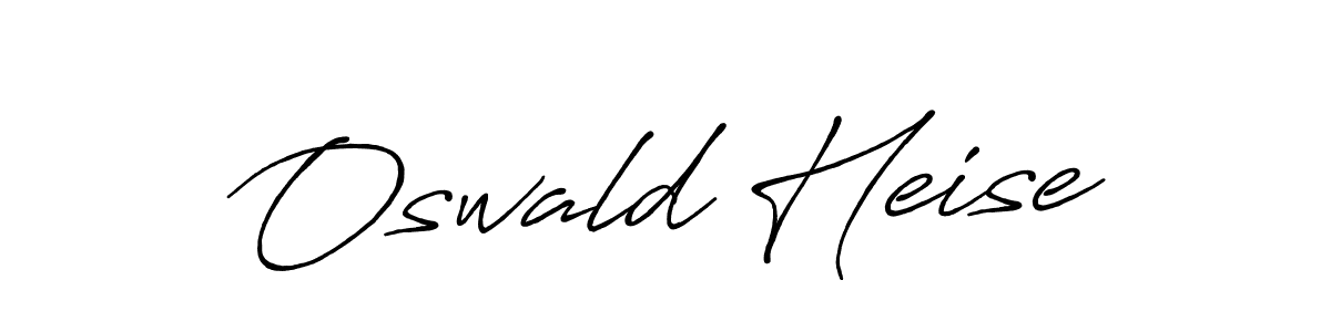 Also You can easily find your signature by using the search form. We will create Oswald Heise name handwritten signature images for you free of cost using Antro_Vectra_Bolder sign style. Oswald Heise signature style 7 images and pictures png