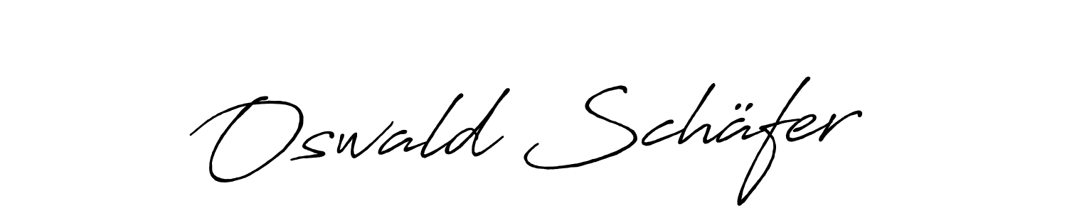 Also we have Oswald Schäfer name is the best signature style. Create professional handwritten signature collection using Antro_Vectra_Bolder autograph style. Oswald Schäfer signature style 7 images and pictures png