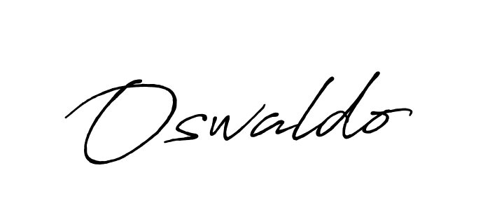 Oswaldo stylish signature style. Best Handwritten Sign (Antro_Vectra_Bolder) for my name. Handwritten Signature Collection Ideas for my name Oswaldo. Oswaldo signature style 7 images and pictures png