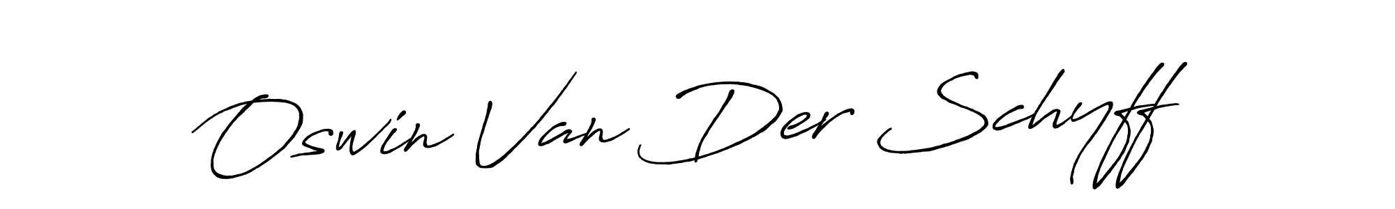 Use a signature maker to create a handwritten signature online. With this signature software, you can design (Antro_Vectra_Bolder) your own signature for name Oswin Van Der Schyff. Oswin Van Der Schyff signature style 7 images and pictures png