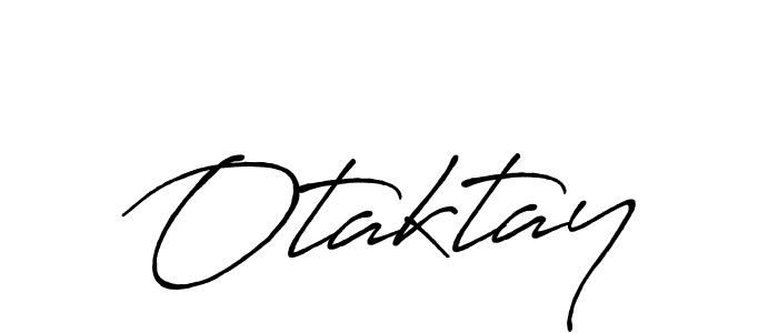 You should practise on your own different ways (Antro_Vectra_Bolder) to write your name (Otaktay) in signature. don't let someone else do it for you. Otaktay signature style 7 images and pictures png