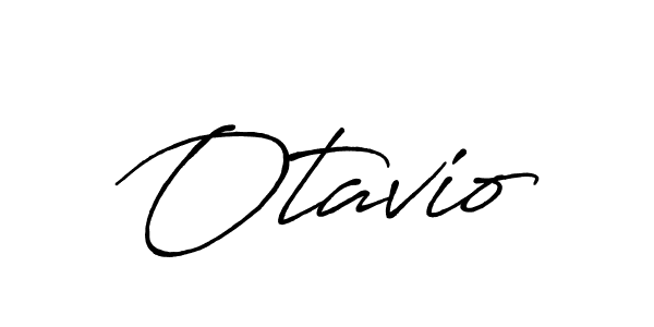 Create a beautiful signature design for name Otavio. With this signature (Antro_Vectra_Bolder) fonts, you can make a handwritten signature for free. Otavio signature style 7 images and pictures png