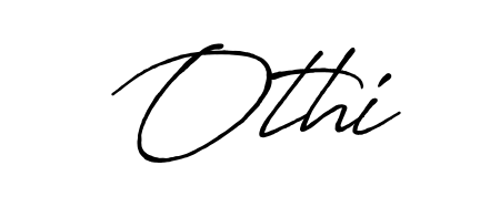 Download transparent PNG signature for name Othi styled with Antro_Vectra_Bolder font. Ready to paste directly into PDF and Word agreements. Othi signature style 7 images and pictures png