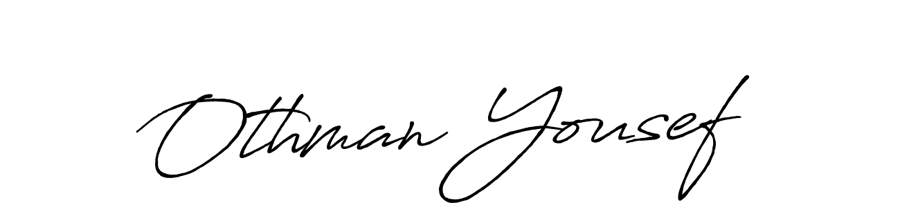 Make a beautiful signature design for name Othman Yousef. Use this online signature maker to create a handwritten signature for free. Othman Yousef signature style 7 images and pictures png