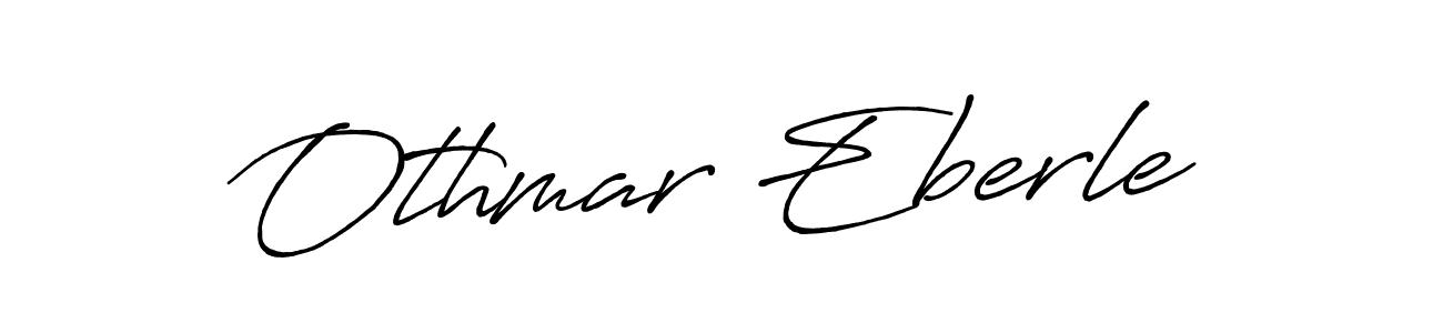 Create a beautiful signature design for name Othmar Eberle. With this signature (Antro_Vectra_Bolder) fonts, you can make a handwritten signature for free. Othmar Eberle signature style 7 images and pictures png