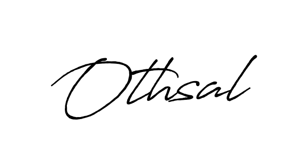 Use a signature maker to create a handwritten signature online. With this signature software, you can design (Antro_Vectra_Bolder) your own signature for name Othsal. Othsal signature style 7 images and pictures png