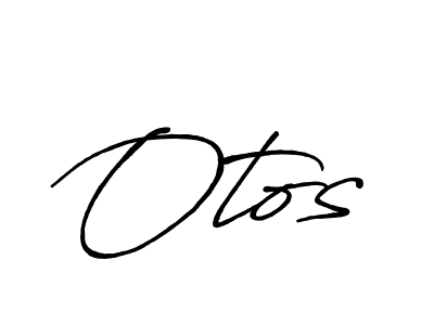 Also we have Otos name is the best signature style. Create professional handwritten signature collection using Antro_Vectra_Bolder autograph style. Otos signature style 7 images and pictures png