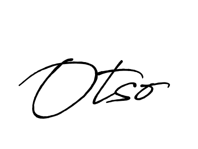 Design your own signature with our free online signature maker. With this signature software, you can create a handwritten (Antro_Vectra_Bolder) signature for name Otso. Otso signature style 7 images and pictures png