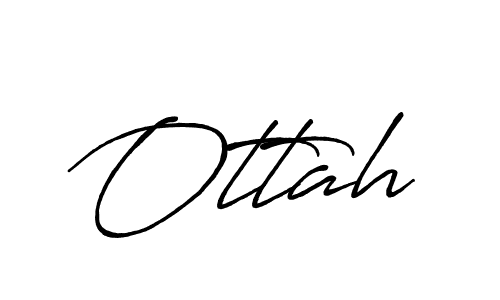It looks lik you need a new signature style for name Ottah. Design unique handwritten (Antro_Vectra_Bolder) signature with our free signature maker in just a few clicks. Ottah signature style 7 images and pictures png