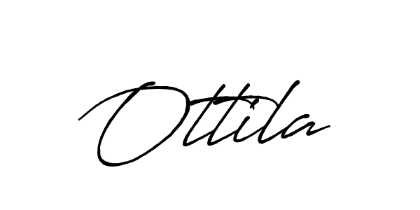 Use a signature maker to create a handwritten signature online. With this signature software, you can design (Antro_Vectra_Bolder) your own signature for name Ottila. Ottila signature style 7 images and pictures png
