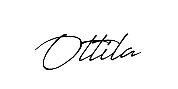 Make a beautiful signature design for name Ottila. With this signature (Antro_Vectra_Bolder) style, you can create a handwritten signature for free. Ottila signature style 7 images and pictures png
