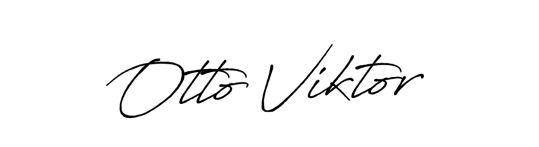 Also You can easily find your signature by using the search form. We will create Otto Viktor name handwritten signature images for you free of cost using Antro_Vectra_Bolder sign style. Otto Viktor signature style 7 images and pictures png