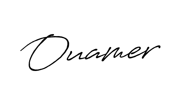 Make a short Ouamer signature style. Manage your documents anywhere anytime using Antro_Vectra_Bolder. Create and add eSignatures, submit forms, share and send files easily. Ouamer signature style 7 images and pictures png