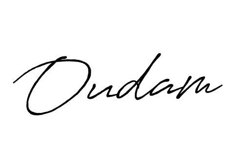 Make a beautiful signature design for name Oudam. Use this online signature maker to create a handwritten signature for free. Oudam signature style 7 images and pictures png