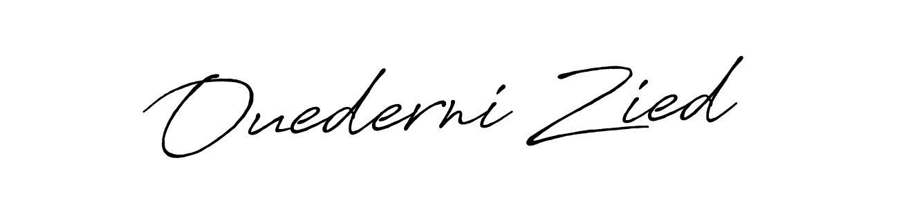 Similarly Antro_Vectra_Bolder is the best handwritten signature design. Signature creator online .You can use it as an online autograph creator for name Ouederni Zied. Ouederni Zied signature style 7 images and pictures png