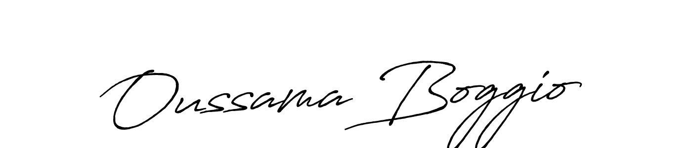 Antro_Vectra_Bolder is a professional signature style that is perfect for those who want to add a touch of class to their signature. It is also a great choice for those who want to make their signature more unique. Get Oussama Boggio name to fancy signature for free. Oussama Boggio signature style 7 images and pictures png