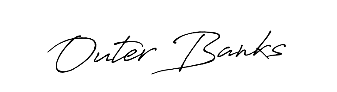 Also You can easily find your signature by using the search form. We will create Outer Banks name handwritten signature images for you free of cost using Antro_Vectra_Bolder sign style. Outer Banks signature style 7 images and pictures png