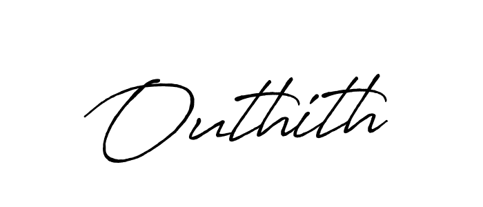 if you are searching for the best signature style for your name Outhith. so please give up your signature search. here we have designed multiple signature styles  using Antro_Vectra_Bolder. Outhith signature style 7 images and pictures png