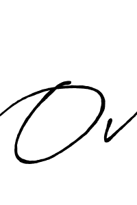 The best way (Antro_Vectra_Bolder) to make a short signature is to pick only two or three words in your name. The name Ov include a total of six letters. For converting this name. Ov signature style 7 images and pictures png