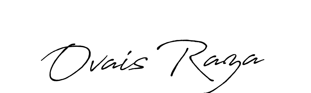 Make a short Ovais Raza signature style. Manage your documents anywhere anytime using Antro_Vectra_Bolder. Create and add eSignatures, submit forms, share and send files easily. Ovais Raza signature style 7 images and pictures png