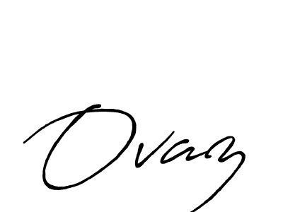 Make a beautiful signature design for name Ovaz. Use this online signature maker to create a handwritten signature for free. Ovaz signature style 7 images and pictures png