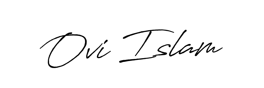 Antro_Vectra_Bolder is a professional signature style that is perfect for those who want to add a touch of class to their signature. It is also a great choice for those who want to make their signature more unique. Get Ovi Islam name to fancy signature for free. Ovi Islam signature style 7 images and pictures png