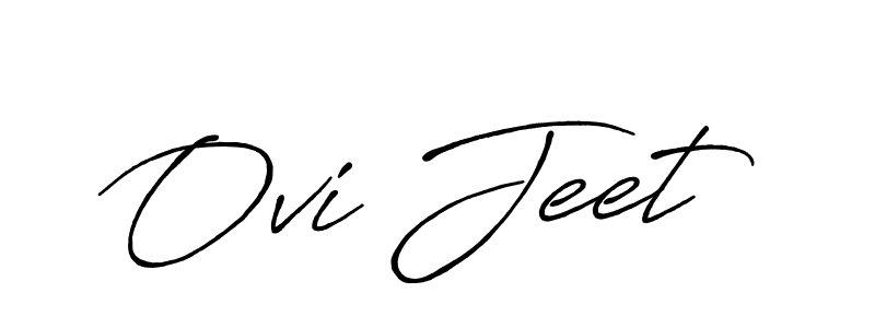 How to Draw Ovi Jeet signature style? Antro_Vectra_Bolder is a latest design signature styles for name Ovi Jeet. Ovi Jeet signature style 7 images and pictures png