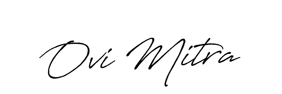 Once you've used our free online signature maker to create your best signature Antro_Vectra_Bolder style, it's time to enjoy all of the benefits that Ovi Mitra name signing documents. Ovi Mitra signature style 7 images and pictures png
