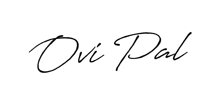 Make a beautiful signature design for name Ovi Pal. Use this online signature maker to create a handwritten signature for free. Ovi Pal signature style 7 images and pictures png