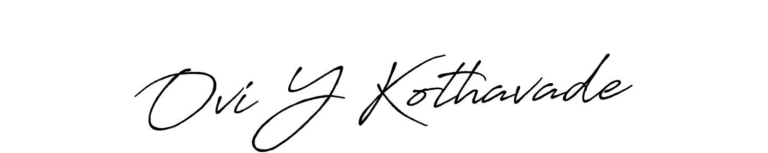 How to Draw Ovi Y Kothavade signature style? Antro_Vectra_Bolder is a latest design signature styles for name Ovi Y Kothavade. Ovi Y Kothavade signature style 7 images and pictures png