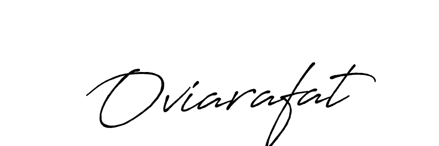 Make a beautiful signature design for name Oviarafat. With this signature (Antro_Vectra_Bolder) style, you can create a handwritten signature for free. Oviarafat signature style 7 images and pictures png
