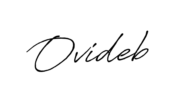 Ovideb stylish signature style. Best Handwritten Sign (Antro_Vectra_Bolder) for my name. Handwritten Signature Collection Ideas for my name Ovideb. Ovideb signature style 7 images and pictures png