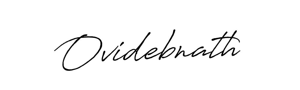 It looks lik you need a new signature style for name Ovidebnath. Design unique handwritten (Antro_Vectra_Bolder) signature with our free signature maker in just a few clicks. Ovidebnath signature style 7 images and pictures png