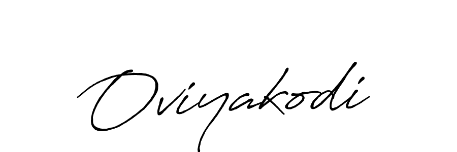 Antro_Vectra_Bolder is a professional signature style that is perfect for those who want to add a touch of class to their signature. It is also a great choice for those who want to make their signature more unique. Get Oviyakodi name to fancy signature for free. Oviyakodi signature style 7 images and pictures png