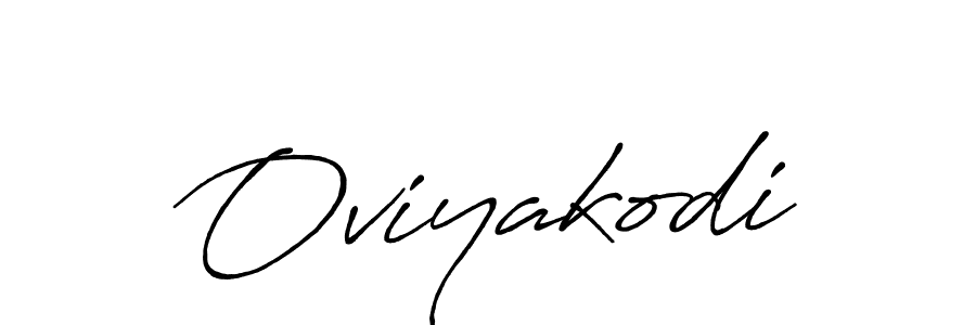 Also we have Oviyakodi name is the best signature style. Create professional handwritten signature collection using Antro_Vectra_Bolder autograph style. Oviyakodi signature style 7 images and pictures png