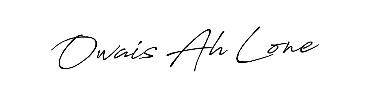 Use a signature maker to create a handwritten signature online. With this signature software, you can design (Antro_Vectra_Bolder) your own signature for name Owais Ah Lone. Owais Ah Lone signature style 7 images and pictures png