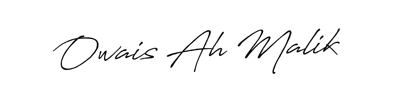 How to Draw Owais Ah Malik signature style? Antro_Vectra_Bolder is a latest design signature styles for name Owais Ah Malik. Owais Ah Malik signature style 7 images and pictures png