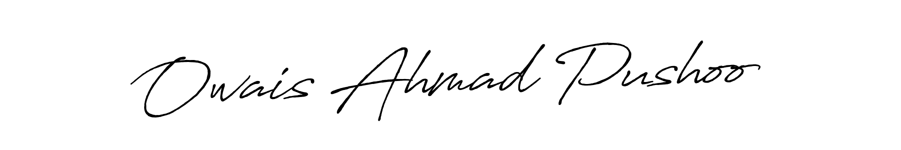 Once you've used our free online signature maker to create your best signature Antro_Vectra_Bolder style, it's time to enjoy all of the benefits that Owais Ahmad Pushoo name signing documents. Owais Ahmad Pushoo signature style 7 images and pictures png