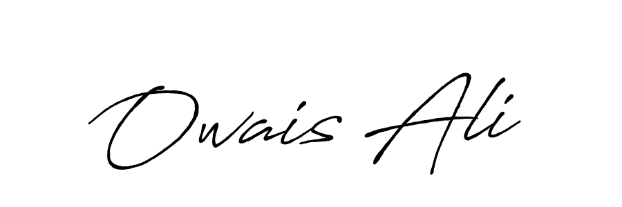 Make a short Owais Ali signature style. Manage your documents anywhere anytime using Antro_Vectra_Bolder. Create and add eSignatures, submit forms, share and send files easily. Owais Ali signature style 7 images and pictures png