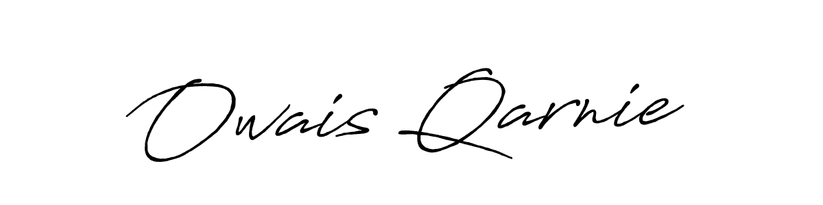 Make a short Owais Qarnie signature style. Manage your documents anywhere anytime using Antro_Vectra_Bolder. Create and add eSignatures, submit forms, share and send files easily. Owais Qarnie signature style 7 images and pictures png