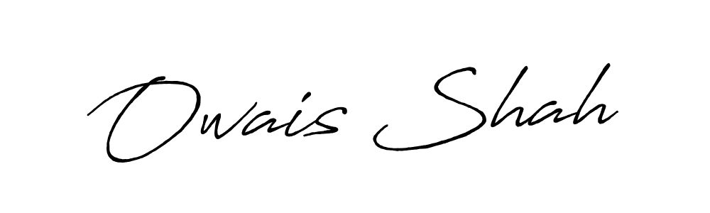 This is the best signature style for the Owais Shah name. Also you like these signature font (Antro_Vectra_Bolder). Mix name signature. Owais Shah signature style 7 images and pictures png