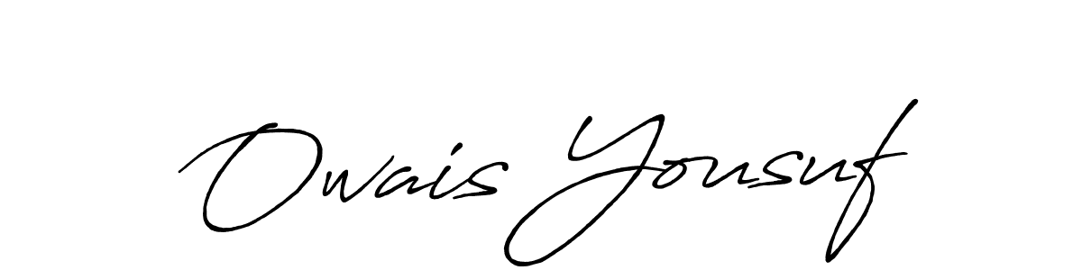 if you are searching for the best signature style for your name Owais Yousuf. so please give up your signature search. here we have designed multiple signature styles  using Antro_Vectra_Bolder. Owais Yousuf signature style 7 images and pictures png