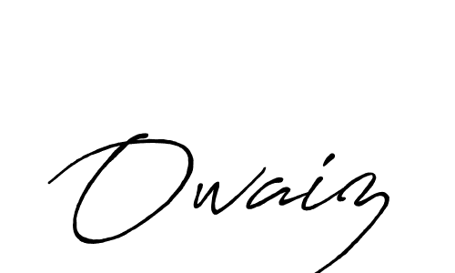 Antro_Vectra_Bolder is a professional signature style that is perfect for those who want to add a touch of class to their signature. It is also a great choice for those who want to make their signature more unique. Get Owaiz name to fancy signature for free. Owaiz signature style 7 images and pictures png