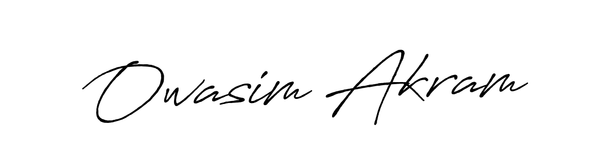 Use a signature maker to create a handwritten signature online. With this signature software, you can design (Antro_Vectra_Bolder) your own signature for name Owasim Akram. Owasim Akram signature style 7 images and pictures png
