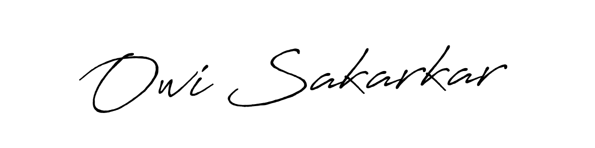 Here are the top 10 professional signature styles for the name Owi Sakarkar. These are the best autograph styles you can use for your name. Owi Sakarkar signature style 7 images and pictures png