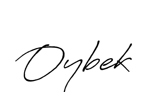 How to make Oybek signature? Antro_Vectra_Bolder is a professional autograph style. Create handwritten signature for Oybek name. Oybek signature style 7 images and pictures png