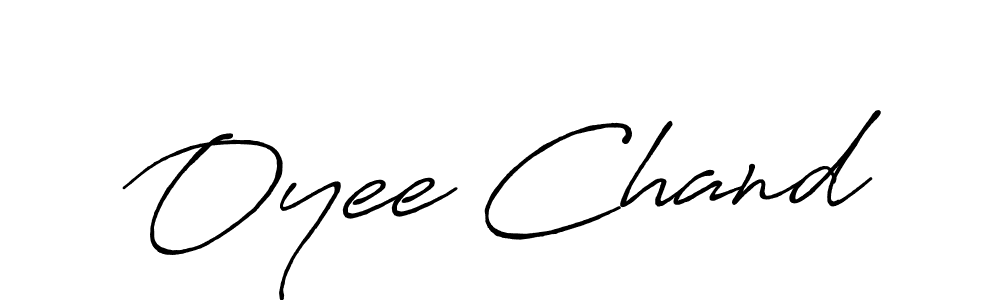 It looks lik you need a new signature style for name Oyee Chand. Design unique handwritten (Antro_Vectra_Bolder) signature with our free signature maker in just a few clicks. Oyee Chand signature style 7 images and pictures png