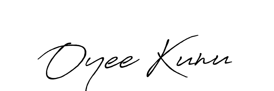 You can use this online signature creator to create a handwritten signature for the name Oyee Kunu. This is the best online autograph maker. Oyee Kunu signature style 7 images and pictures png