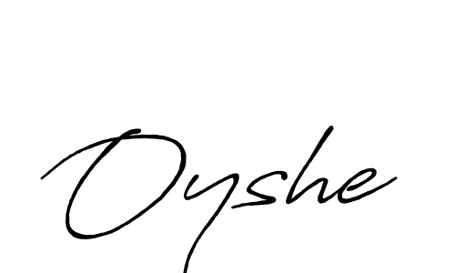 How to make Oyshe name signature. Use Antro_Vectra_Bolder style for creating short signs online. This is the latest handwritten sign. Oyshe signature style 7 images and pictures png